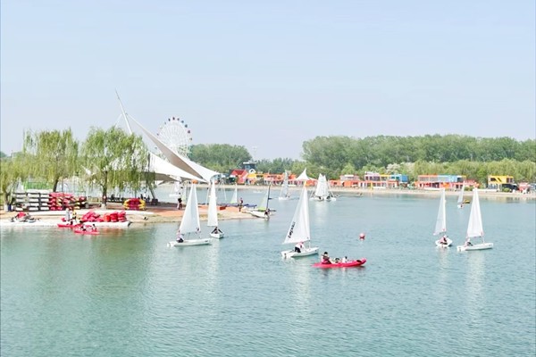 帆船团建-公司团建活动新体验，新玩法-长风破浪-奥水帆船主题团建