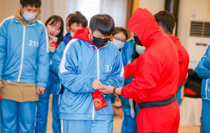 #热门团建+#鱿鱼游戏+#剧本杀浸式团建+#受欢迎的团建项目之一