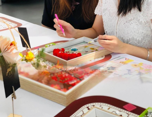 妇女节最受欢迎的活动-国潮戏曲相框DIY-弘扬优秀传统文化-三八妇女节团建活动