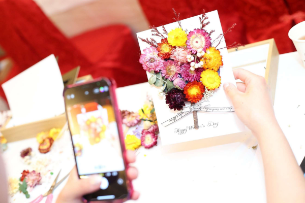 妇女节活动NO.19-干花相框画艺-用艺术和美丽装扮生活- 三八活动三八妇女节活动女神节活动